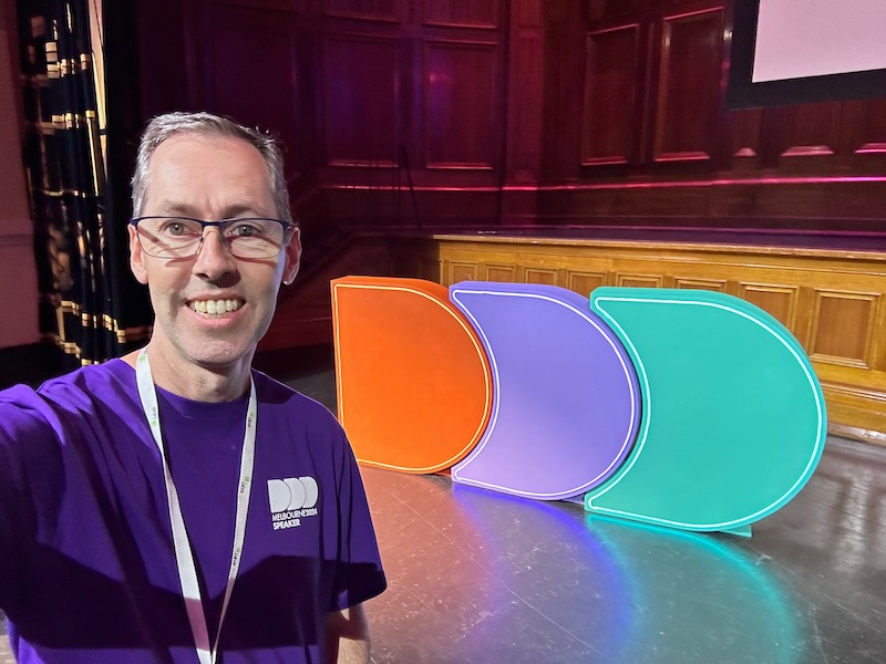 Shaw at DDD Melbourne